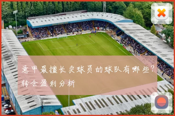 意甲最擅长卖球员的球队有哪些？转会盈利分析